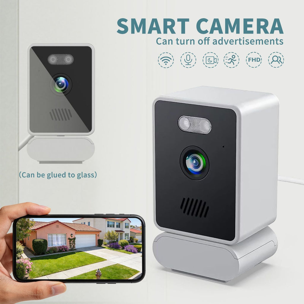 Discreet WiFi Surveillance Camera for Home Security - Motion Detection Alarm for Windows