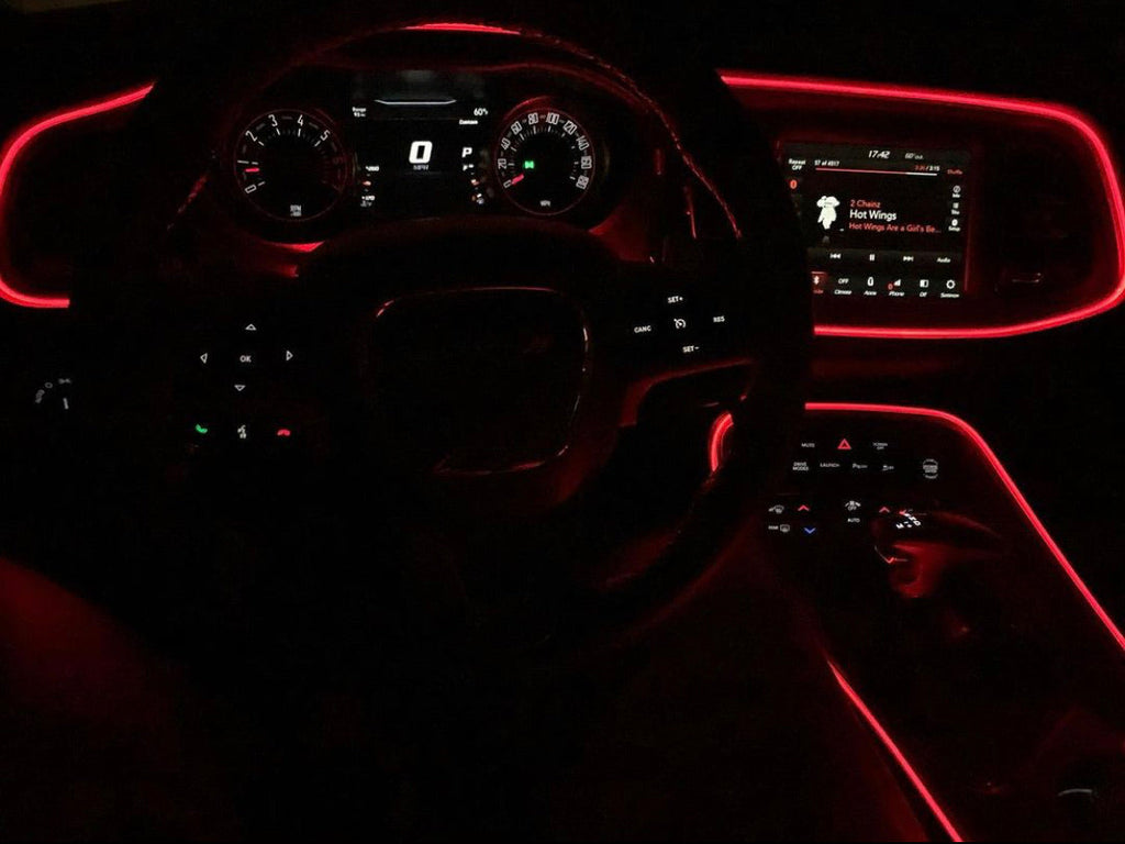 Color-Changing RGB Interior Dash Trim Ambient Lighting Kit