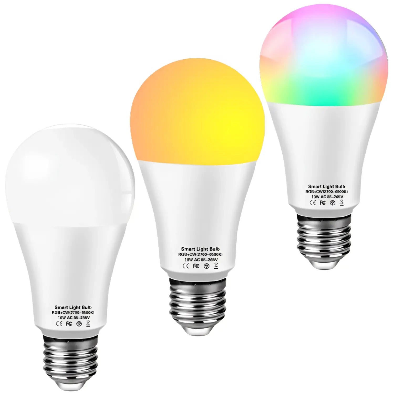 Tuya Smart LED Bulb RGB WiFi Light for Home & Office